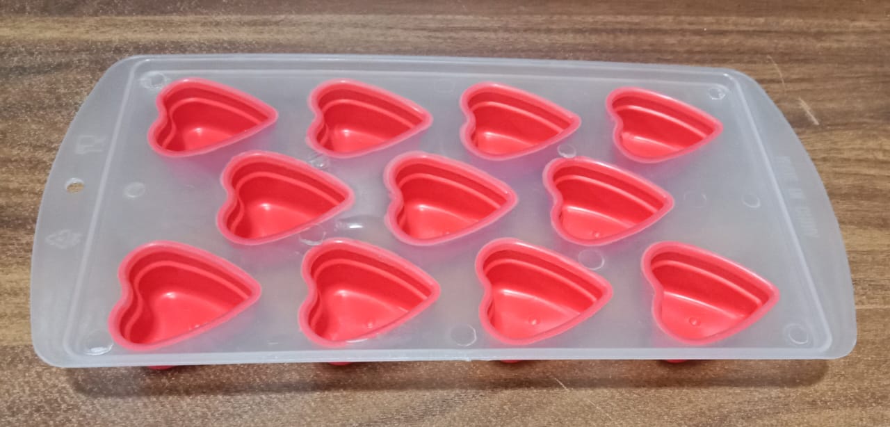 Silicone Mold Ice Cube Tray (1 Pc)