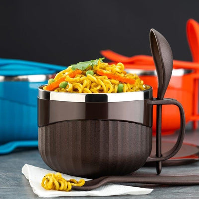 Home Chef Tangy Twist Insulated Lunch Bowl (Approx 650ML & 1 Pc)