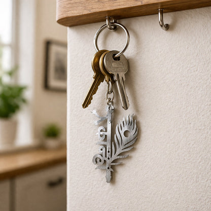 Premium Metal Kanha Keychain 1 Pc