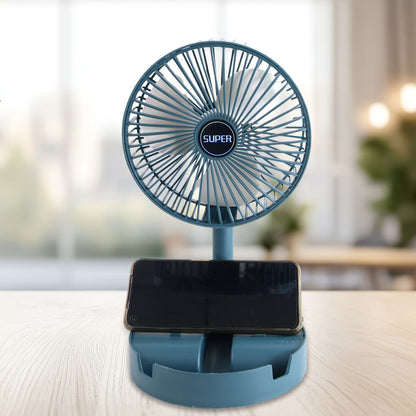  Adjustable Portable Desktop Fan - alternative angle