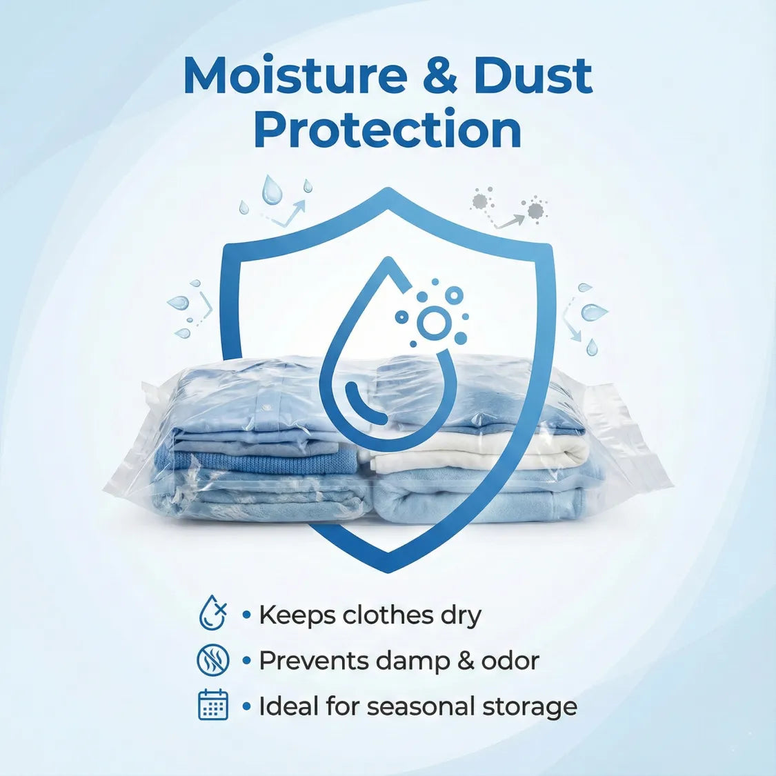  Vacuum Storage Compression Bags 5 Pcs - specs