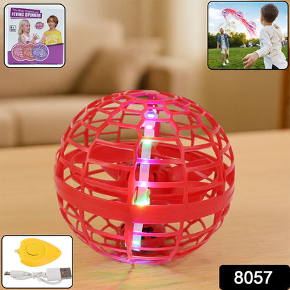  Flying Ball Toys USB Rechargeable RGB Lights - in-use lifestyle shot