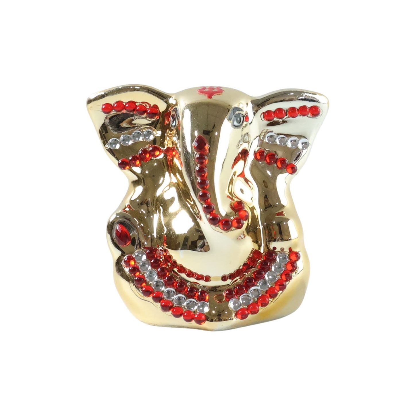 Gold finish Ganesha idol decor