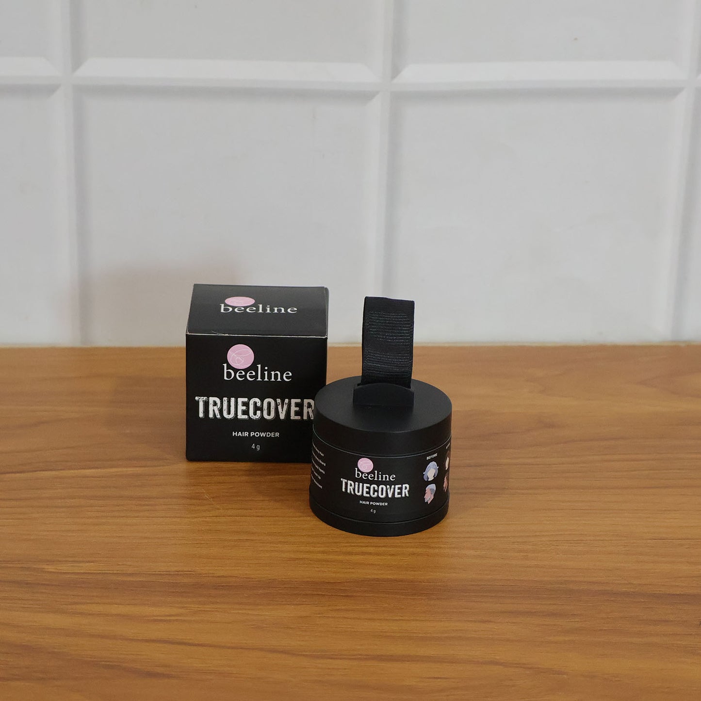 Magic Hairline Color Powder (1 Pc, 4 Black Color)