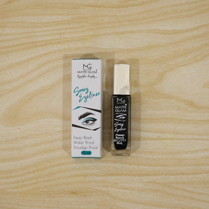 Matte Glam Smudge Proof Deep Black Eyeliner (1 Pc, 9 ML)
